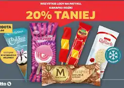 Netto Wszystkie lody na patyku, kanapki i rożki oferta
