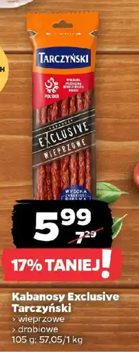 Netto Kabanosy Exclusive Tarczyński oferta