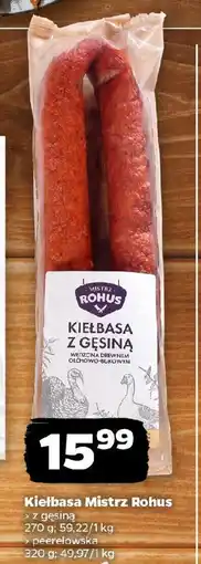 Netto Kiełbasa Mistrz Rohus oferta