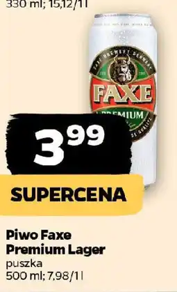 Netto Piwo Faxe Premium Lager oferta