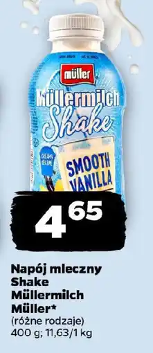 Netto Napój mleczny Shake Müllermilch Müller oferta