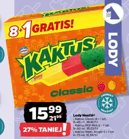 Netto Lody Nestlé oferta