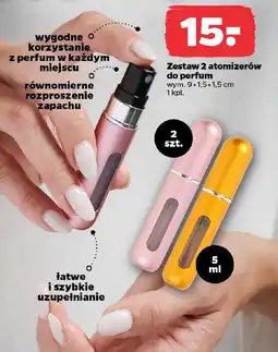Netto Zestaw 2 atomizerów do perfum oferta