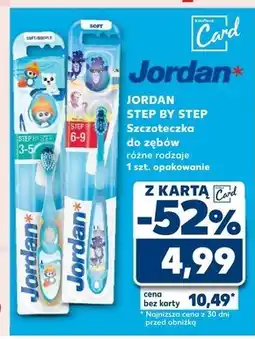 Kaufland Szczoteczka do zębów Jordan oferta