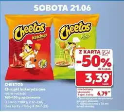 Kaufland Chrupki kukurydziane Cheetos oferta