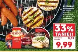 Kaufland Camembert na grilla President oferta