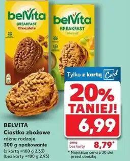 Kaufland Ciastka zbożowe Belvita oferta