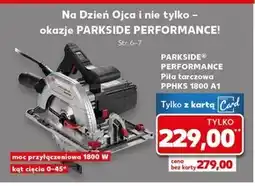 Kaufland Piła tarczowa Parkside oferta