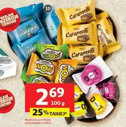 Auchan Cukierki Jamajka, Jamajka biała, brownie itp. oferta
