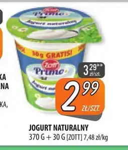 Społem Szczecin Jogurt naturalny Zott oferta