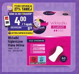 Polomarket Wkładki higieniczne Intima oferta