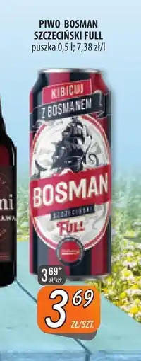 Społem Szczecin Piwo Bosman oferta