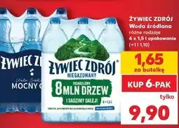 Kaufland Woda źródlana Żywiec zdrój oferta