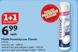 Płatki kosmetyczne Cleanic