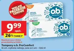 Auchan Tampony o.b. ProComfort oferta