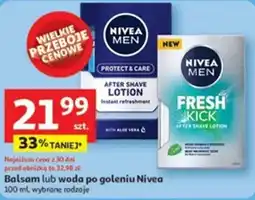 Auchan Balsam lub woda po goleniu Nivea oferta