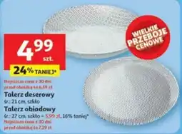 Auchan Talerz deserowy, Talerz obiadowy oferta