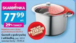 Garnek z pokrywką i wkładką