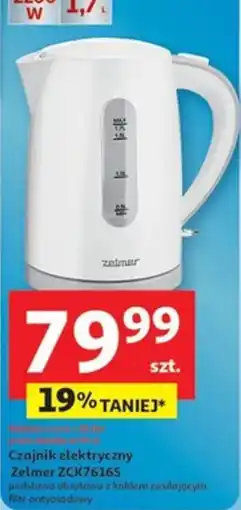 Auchan Czajnik elektryczny Zelmer ZCK7616S oferta