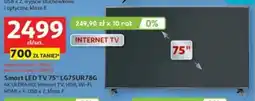 Auchan Smart LED TV 75" LG75UR78G oferta