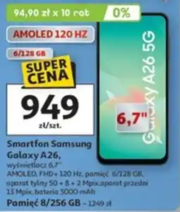 Auchan Smartfon Samsung Galaxy A26 oferta