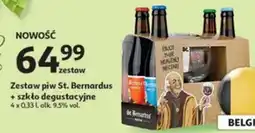 Auchan Zestaw piw St. Bernardus + szkło degustacyjne oferta