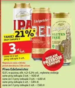 Auchan Piwo Edelmeister oferta