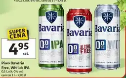 Auchan Piwo Bavaria Free, Wit lub IPA oferta