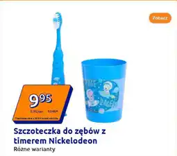 Szczoteczka do zębów z timerem Nickelodeon
