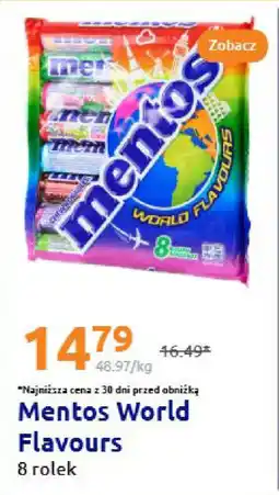 Action Mentos World Flavours oferta
