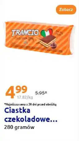 Action Ciastka czekoladowe oferta