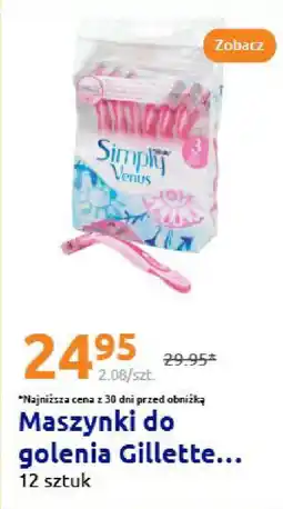 Action Maszynki do golenia Gillette oferta
