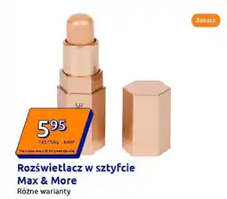 Action Rozświetlacz w sztyfcie Max & More oferta