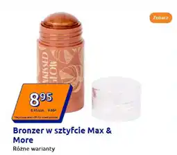 Action Bronzer w sztyfcie Max & More oferta