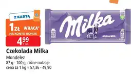 E.Leclerc Czekolada Milka Alpenmilch oferta