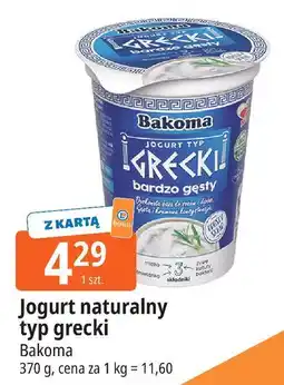 E.Leclerc Jogurt naturalny Bakoma Grecki oferta