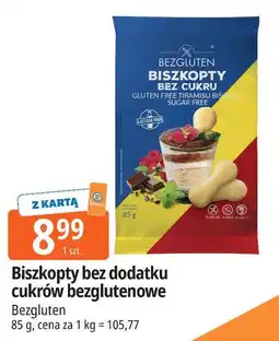 E.Leclerc Biszkopty bezcukrowe Bezgluten oferta