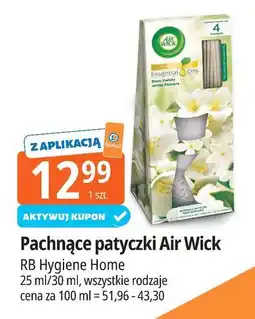 E.Leclerc Patyczki zapachowe białe kwiaty Air Wick Essential Oils oferta