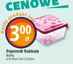 E.Leclerc Pojemnik kwadratowy rukola 1.25 l Branq oferta