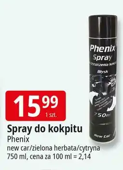 E.Leclerc Spray do kokpitu cytrynowy Phenix oferta
