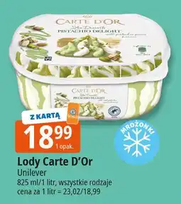 E.Leclerc Lody pistachio delight Algida Carte D'or Les Desserts oferta