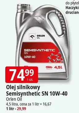 E.Leclerc Olej silnikowy classic semisynthetic 10w-40 Orlen Oil oferta