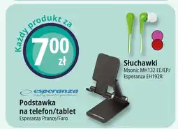 E.Leclerc Słuchawki eh192r Esperanza oferta