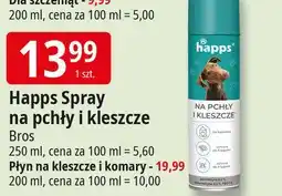 E.Leclerc Płyn na kleszcze i komary dla zwierząt Happs oferta