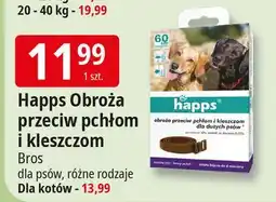 E.Leclerc Obroża przeciw pchłom i kleszczom dla kotów Happs oferta