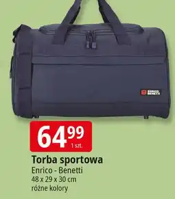 E.Leclerc Torba sportowa 48 x 30 29 cm Enrico Benetti oferta