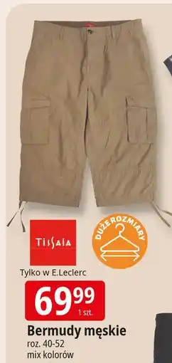 E.Leclerc Bermudy męskie 40-52 Tissaia oferta