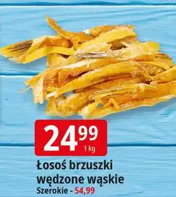 E.Leclerc Brzuszki z łososia wędzone szerokie oferta