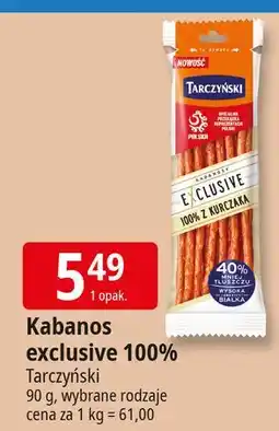 E.Leclerc Kabanosy 100% z kurczaka Tarczyński Exclusive oferta