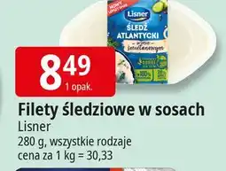 E.Leclerc Śledź atlantycki w sosie śmietanowym Lisner oferta